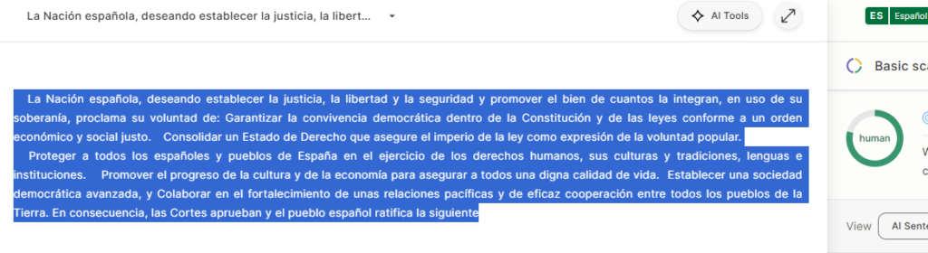 Detectores de contenido generado por IA