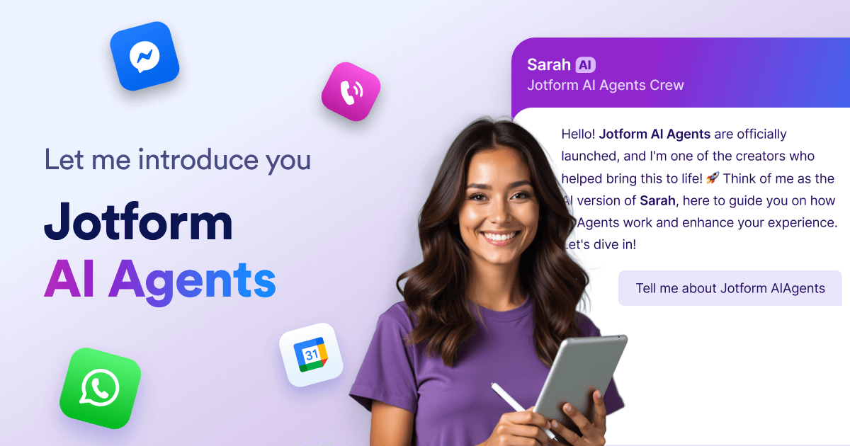 Crear Agentes de IA con Jotform